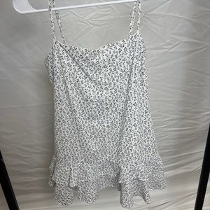 Princess Polly Dress floral and navy size 6